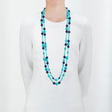 Bubbles i turquoise necklace
