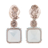 Grace iii aquamarine earrings