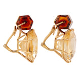 Coco ii citrine earrings