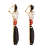 Chic iv coral earrings