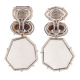 Glam iii opal earrings