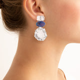 Glam iii opal earrings