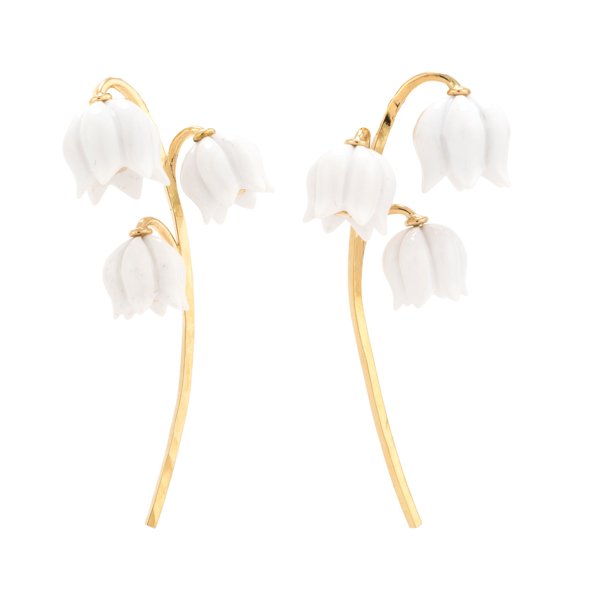 Lily iii opal earrings