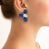 Burst vi sapphire earrings