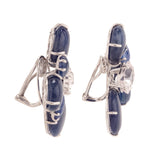 Burst vi sapphire earrings