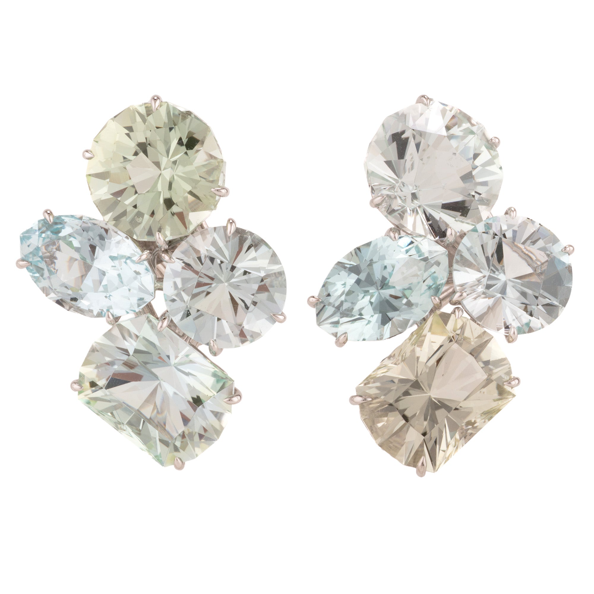 Cascade iv topaz earrings