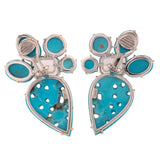 Bouquet vi turquoise earrings