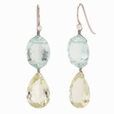 REINE II aquamarine earrings