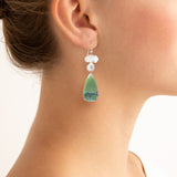 Peru iii opal earrings