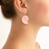 Nautilus i shell earring
