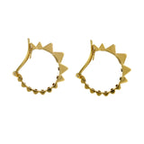 Goldilocks zigzag earrings