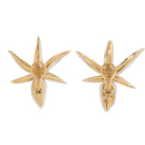 Orchid vii pearl and diamond earrings