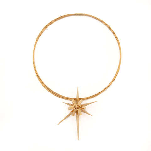 Polaris I gold necklace