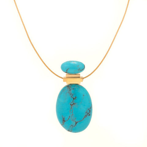 Kingman ii turquoise necklace