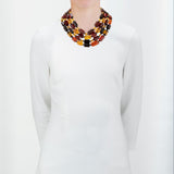 Coco ii amber necklace