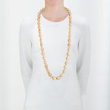 Cream 43 pearl necklace