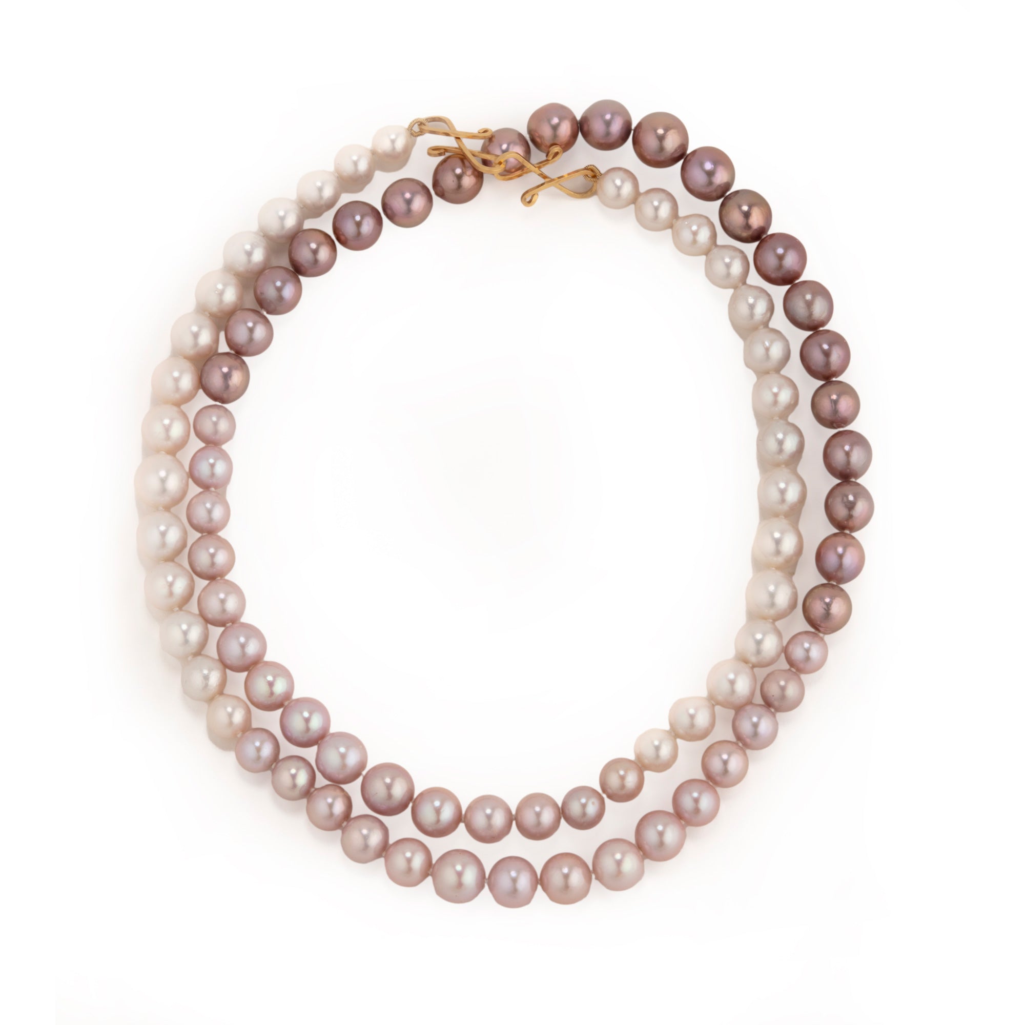Ombre 81 pearl necklace
