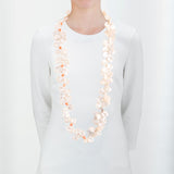 St Barths pearl coral necklace