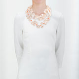 St Barths pearl coral necklace