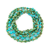 Sonoran III aquamarine turquoise necklace