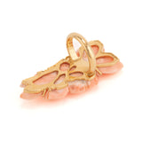 Coral flower ring