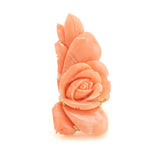Coral flower ring