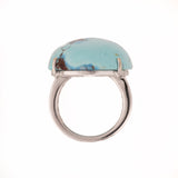 Lavender I turquoise ring