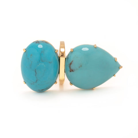 Kingman ii turquoise ring