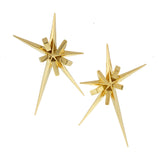 sparkler x gold earrings