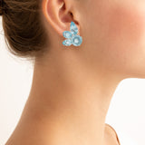 Flair iv aquamarine earrings
