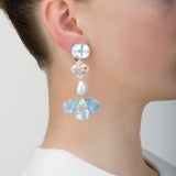 DUSTER VI aquamarine earrings