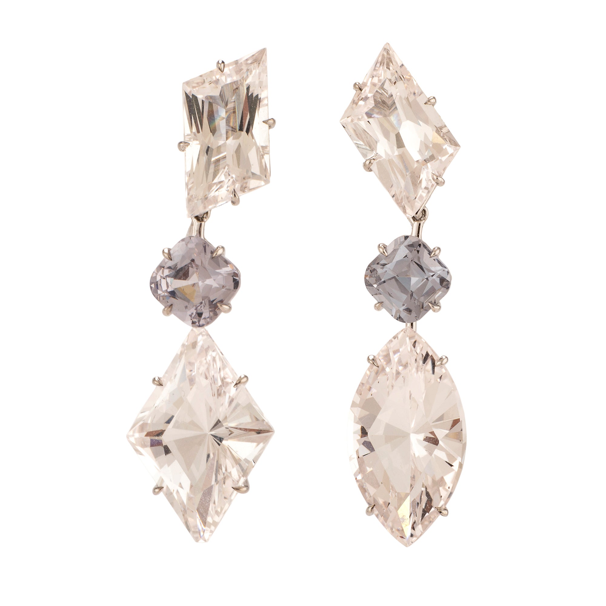 Goddess iii danburite earrings