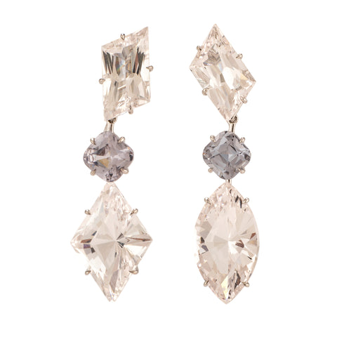Goddess iii danburite earrings