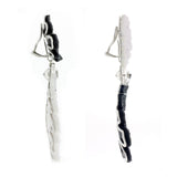 OAK III druze agate danburite earrings