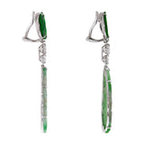 TIGER IV jade earrings