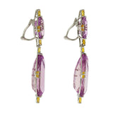 CALI X kunzite earrings