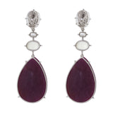 FLAPPER IV ruby earrings