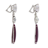 FLAPPER IV ruby earrings