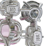 SPINEL VIII pearl earrings