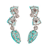 St Barths V tourmaline earrings