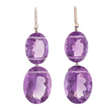 Rockstar ii amethyst earrings