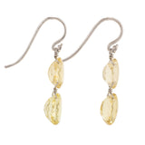 OVAL II beryl earrings