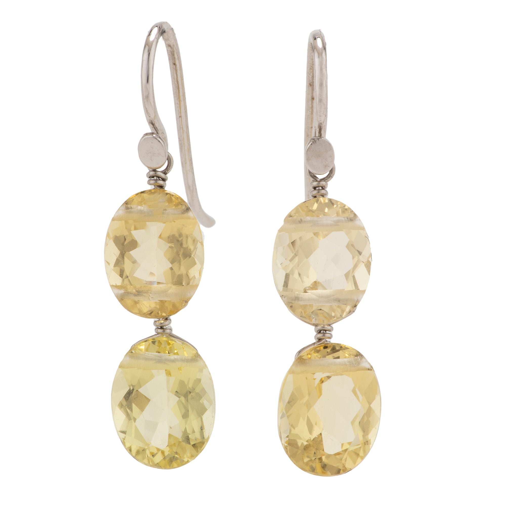 OVAL II beryl earrings