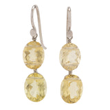 OVAL II beryl earrings