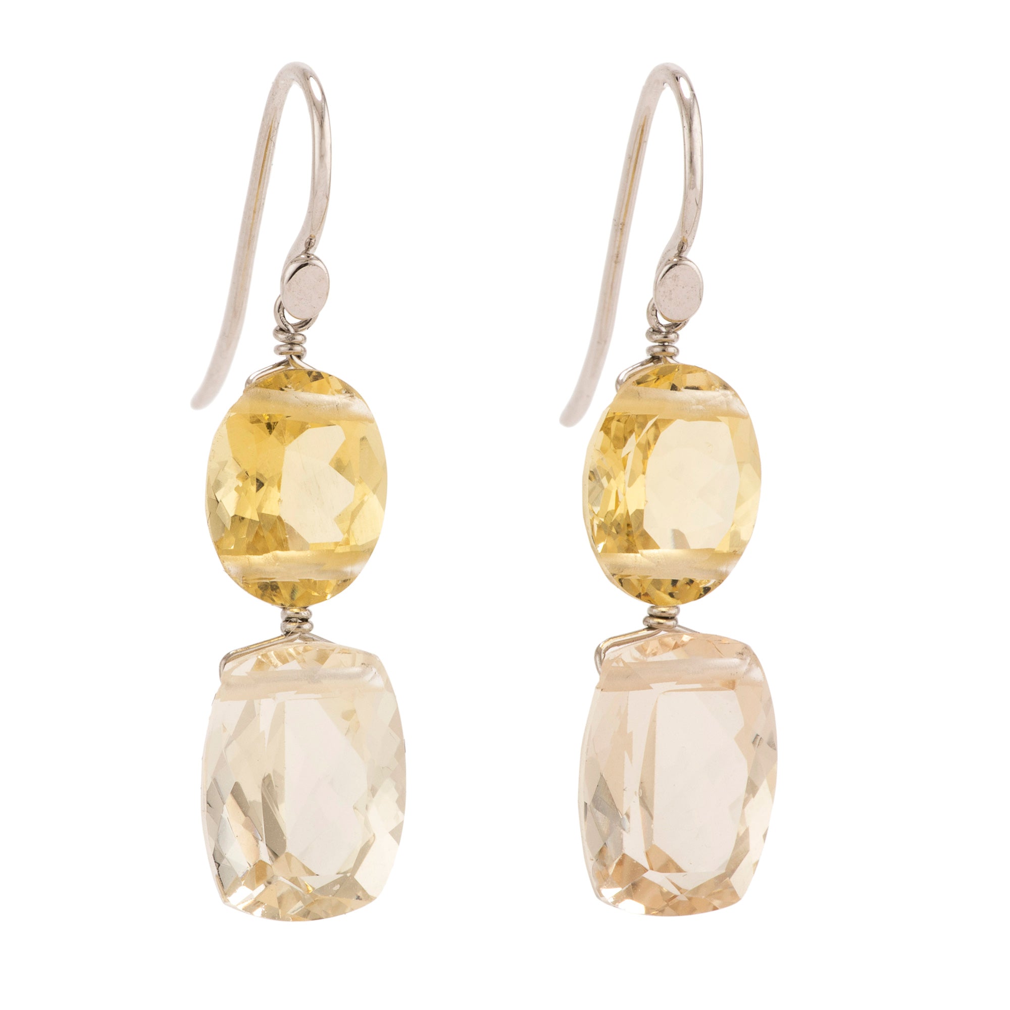 OVAL II beryl earrings