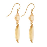 Marquise ii beryl earrings