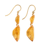 Jeanne II citrine earrings