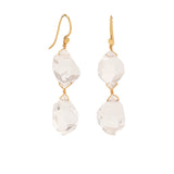 Herkimer ii quartz earrings
