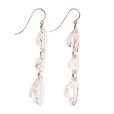 Shimmer III morganite earrings