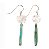 Dragonfly ii opal earrings